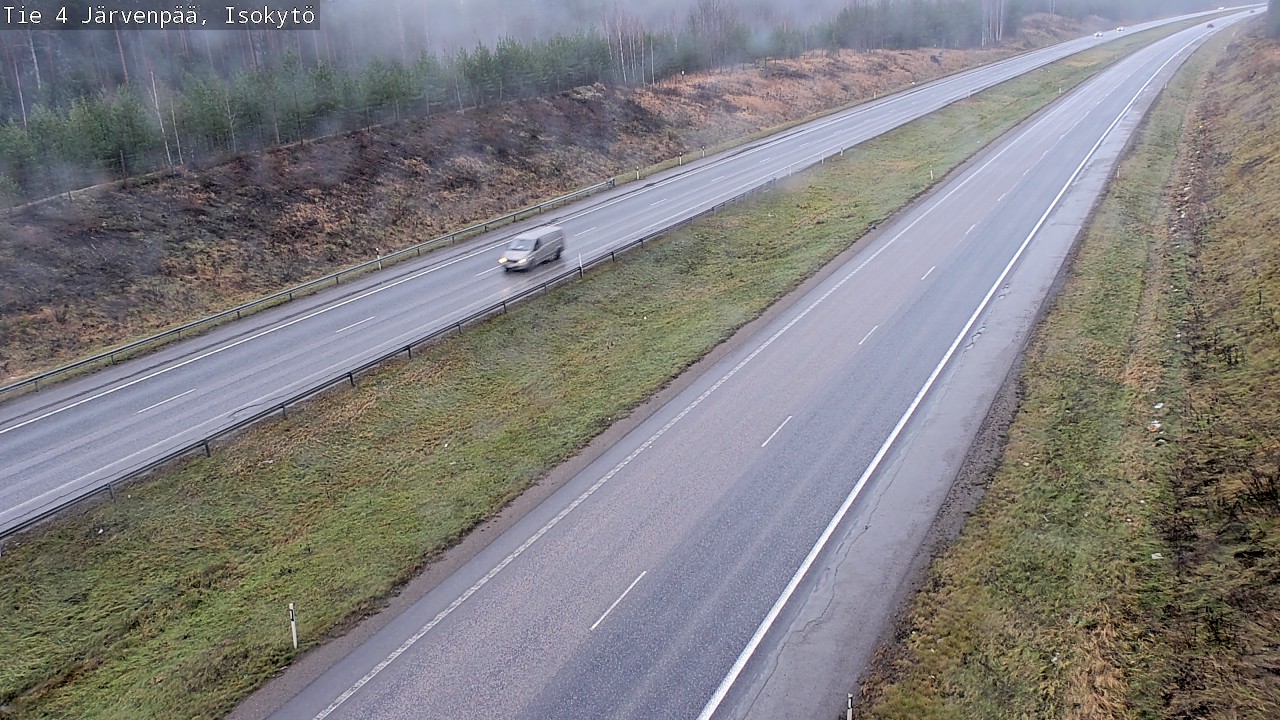 Weather Camera Image Väg 4 Träskända, Isokytö, Järvenpää, Uusimaa