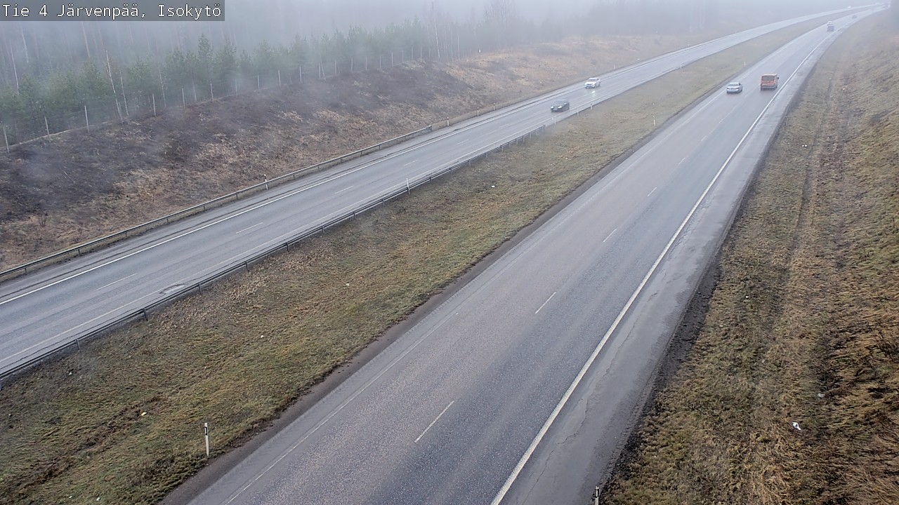 Weather Camera Image Väg 4 Träskända, Isokytö, Järvenpää, Uusimaa