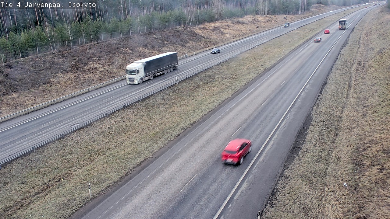 Weather Camera Image Väg 4 Träskända, Isokytö, Järvenpää, Uusimaa