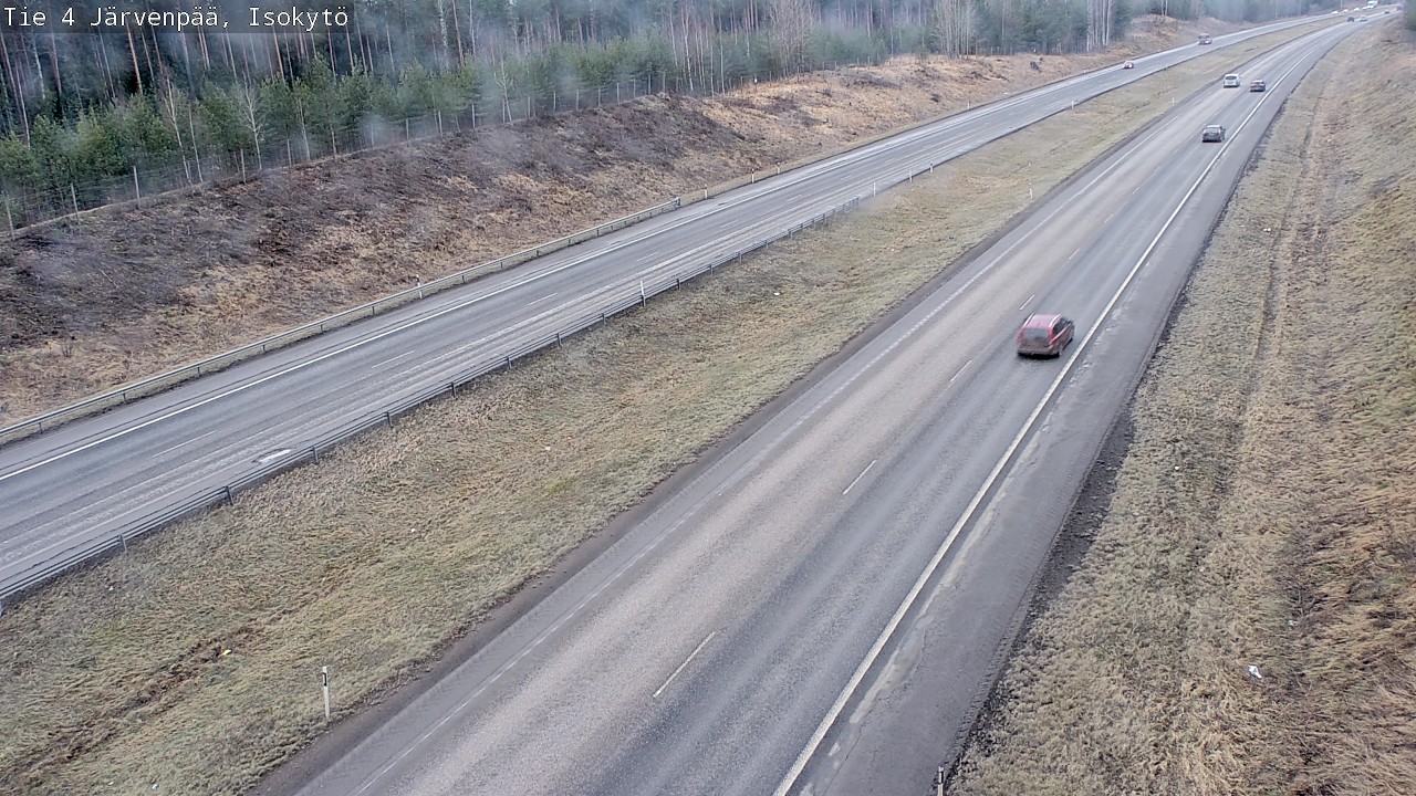 Weather Camera Image Väg 4 Träskända, Isokytö, Järvenpää, Uusimaa