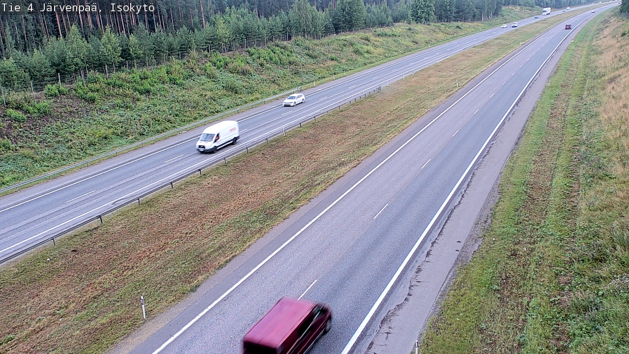 Weather Camera Image Road 4 Järvenpää, Isokytö, Järvenpää, Uusimaa