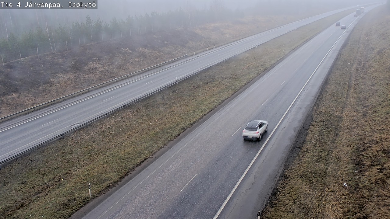 Weather Camera Image Väg 4 Träskända, Isokytö, Järvenpää, Uusimaa