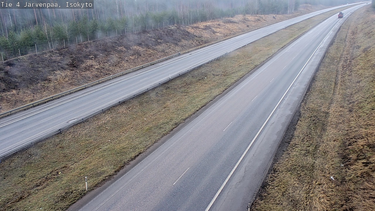 Weather Camera Image Väg 4 Träskända, Isokytö, Järvenpää, Uusimaa