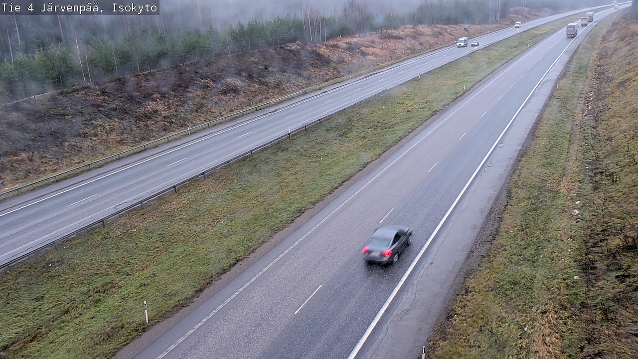 Weather Camera Image Väg 4 Träskända, Isokytö, Järvenpää, Uusimaa
