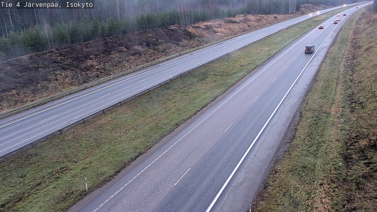 Weather Camera Image Road 4 Järvenpää, Isokytö, Järvenpää, Uusimaa