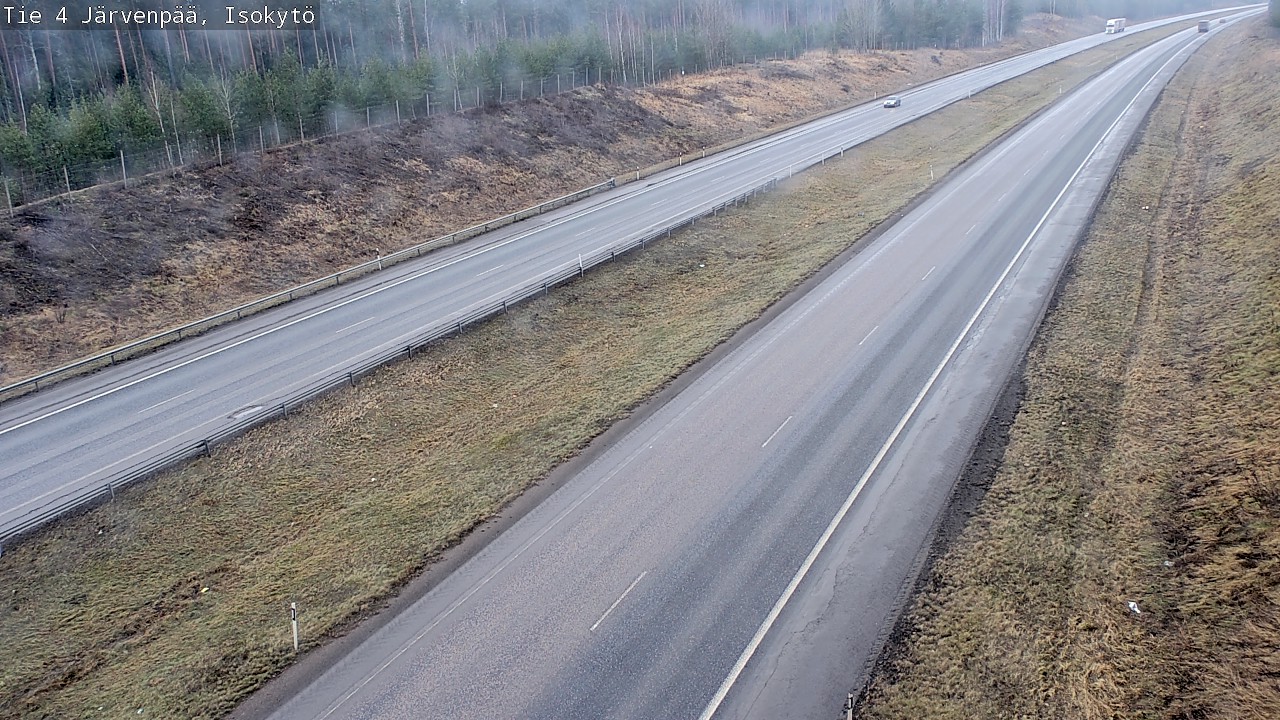 Weather Camera Image Väg 4 Träskända, Isokytö, Järvenpää, Uusimaa