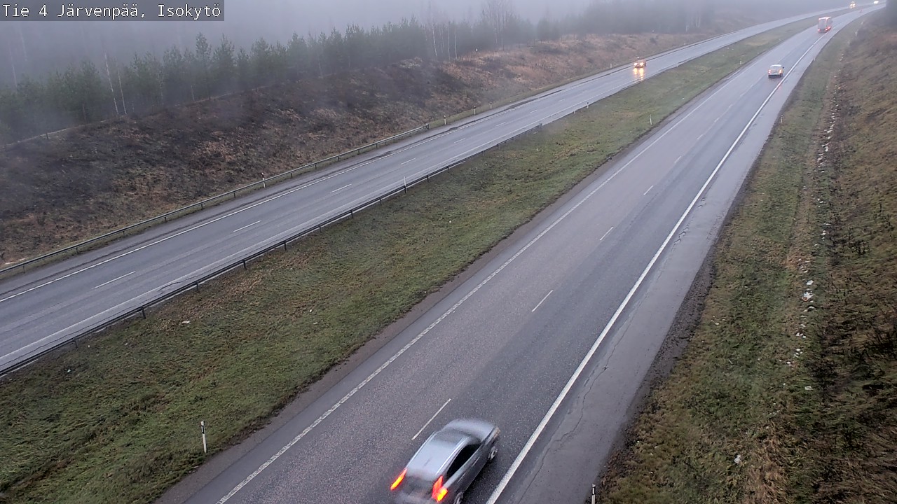 Weather Camera Image Väg 4 Träskända, Isokytö, Järvenpää, Uusimaa