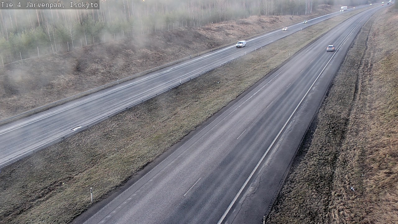 Weather Camera Image Road 4 Järvenpää, Isokytö, Järvenpää, Uusimaa