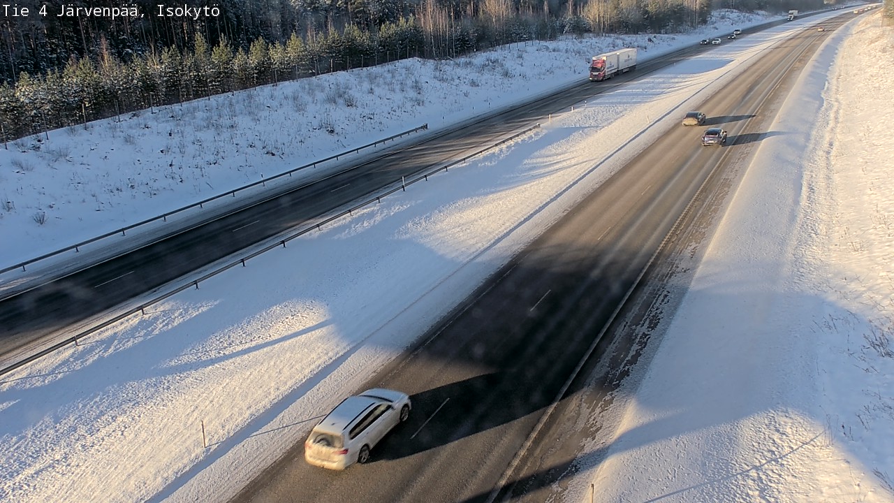 Weather Camera Image Väg 4 Träskända, Isokytö, Järvenpää, Uusimaa