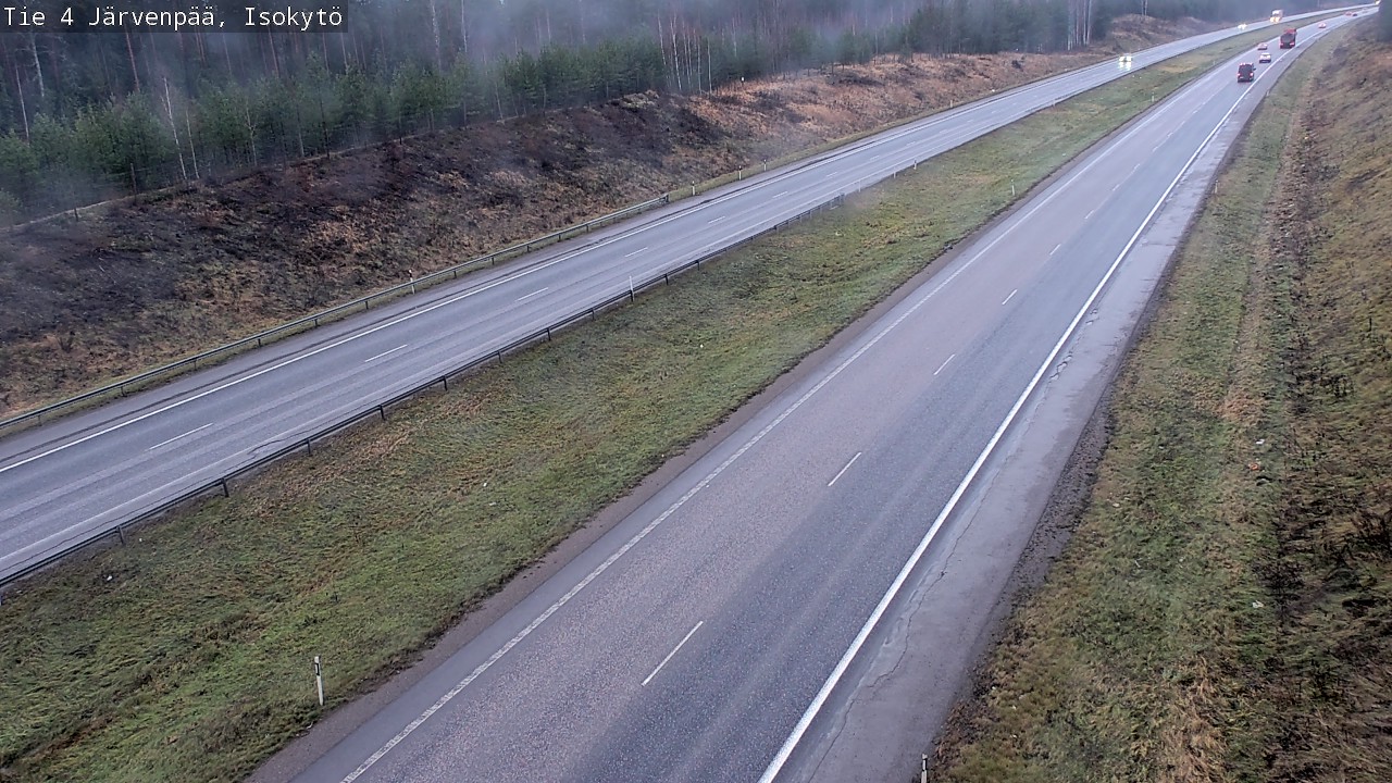 Weather Camera Image Road 4 Järvenpää, Isokytö, Järvenpää, Uusimaa