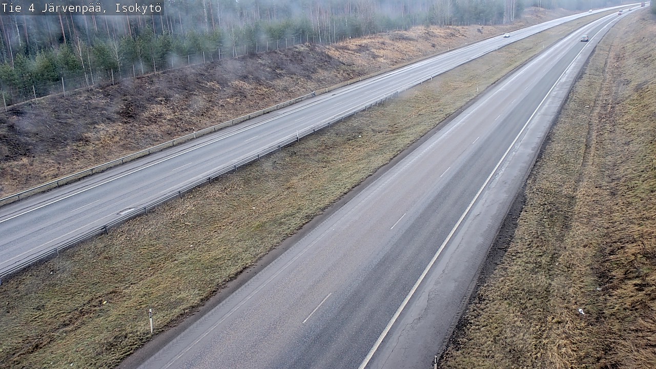 Weather Camera Image Väg 4 Träskända, Isokytö, Järvenpää, Uusimaa