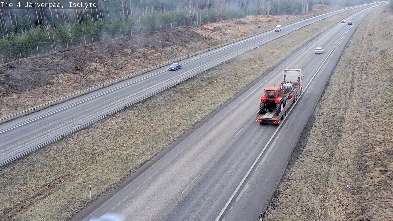 Weather Camera Image Road 4 Järvenpää, Isokytö, Järvenpää, Uusimaa