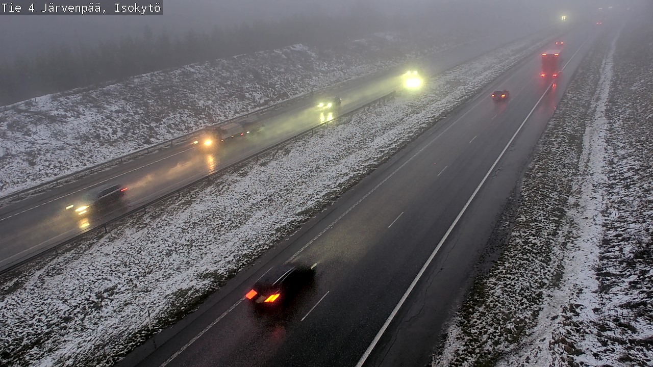 Weather Camera Image Road 4 Järvenpää, Isokytö, Järvenpää, Uusimaa