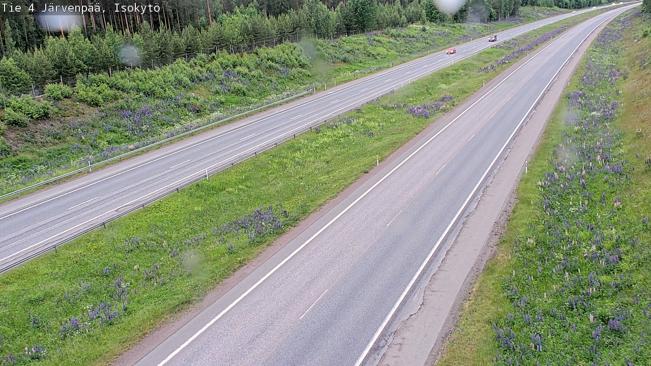 Weather Camera Image Väg 4 Träskända, Isokytö, Järvenpää, Uusimaa