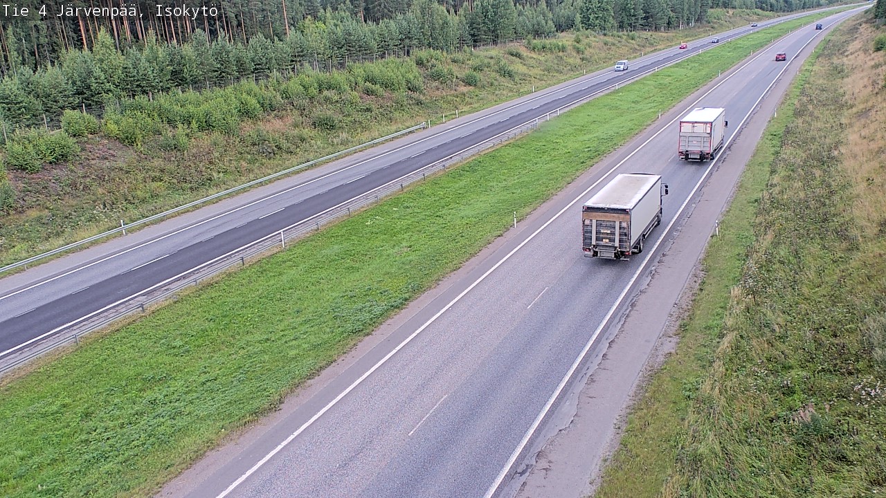 Weather Camera Image Road 4 Järvenpää, Isokytö, Järvenpää, Uusimaa