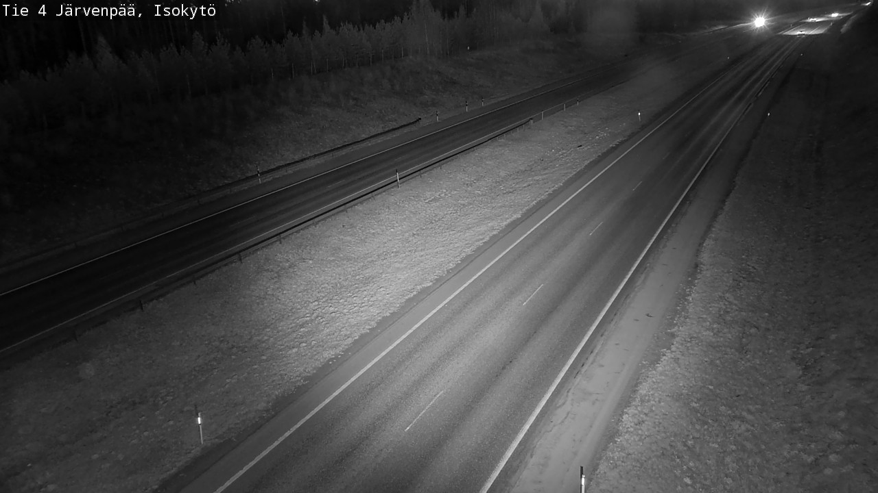 Weather Camera Image Väg 4 Träskända, Isokytö, Järvenpää, Uusimaa