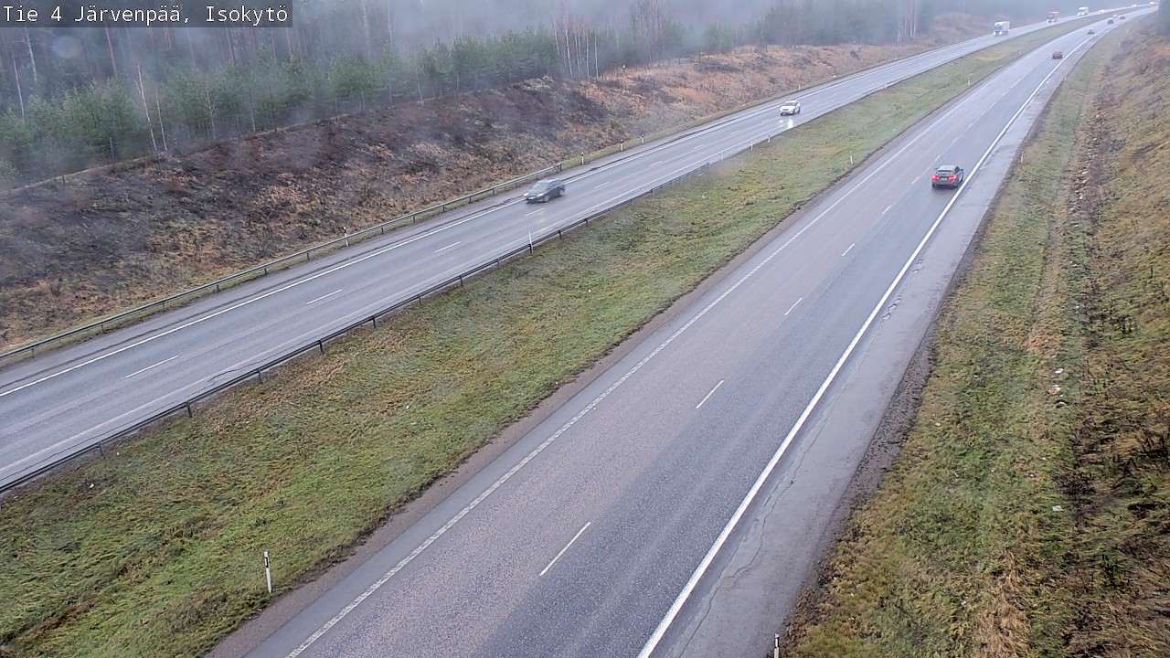 Weather Camera Image Väg 4 Träskända, Isokytö, Järvenpää, Uusimaa