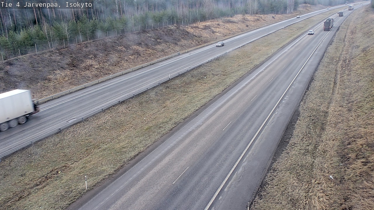 Weather Camera Image Väg 4 Träskända, Isokytö, Järvenpää, Uusimaa