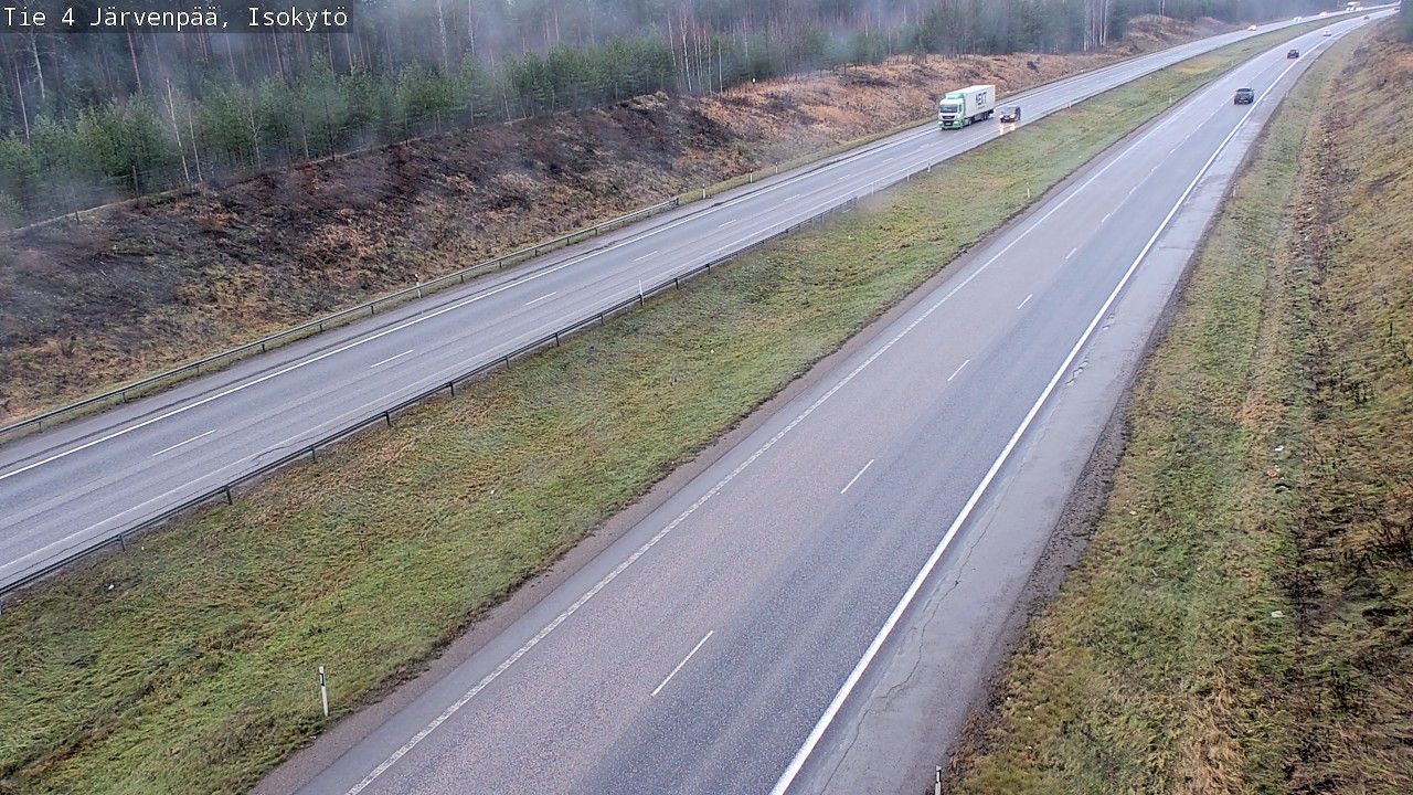 Weather Camera Image Road 4 Järvenpää, Isokytö, Järvenpää, Uusimaa