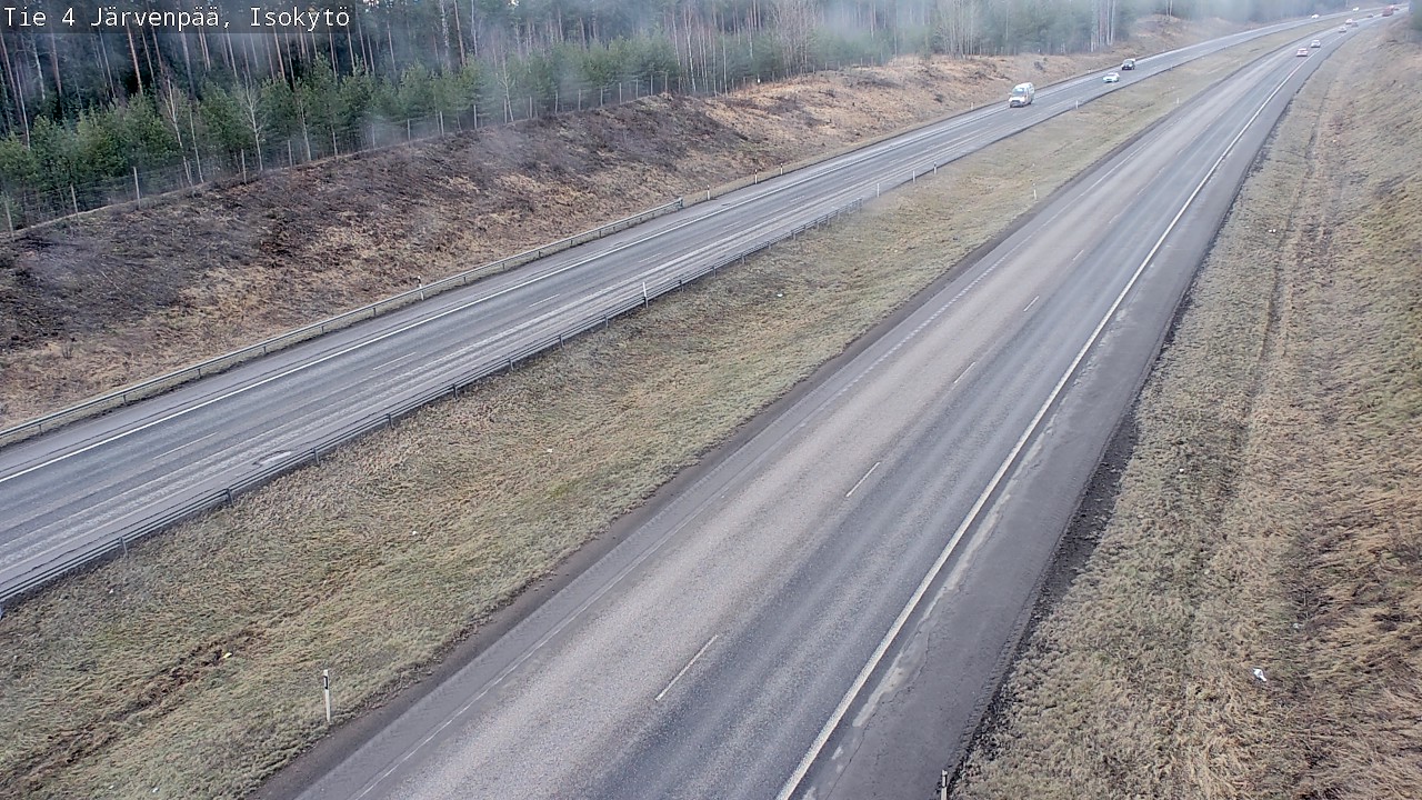 Weather Camera Image Road 4 Järvenpää, Isokytö, Järvenpää, Uusimaa