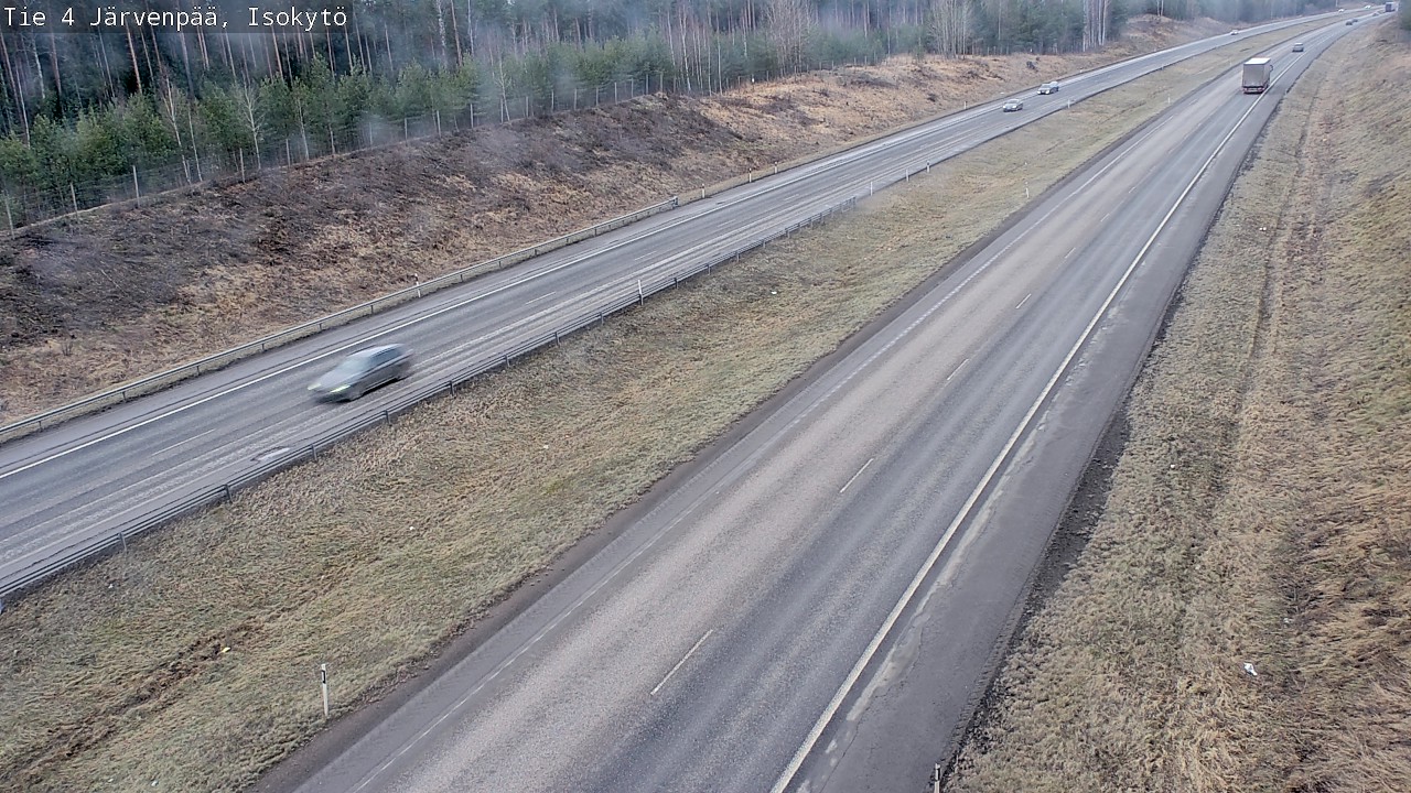 Weather Camera Image Väg 4 Träskända, Isokytö, Järvenpää, Uusimaa