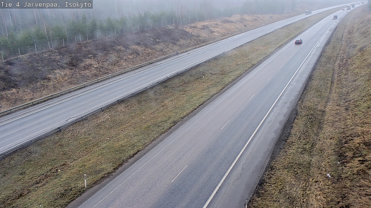 Weather Camera Image Väg 4 Träskända, Isokytö, Järvenpää, Uusimaa