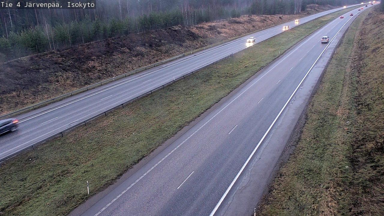 Weather Camera Image Road 4 Järvenpää, Isokytö, Järvenpää, Uusimaa