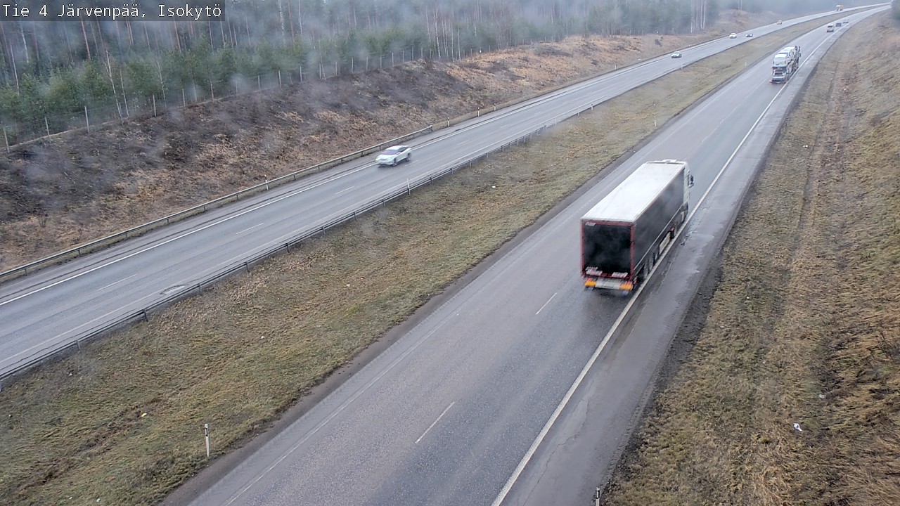 Weather Camera Image Väg 4 Träskända, Isokytö, Järvenpää, Uusimaa