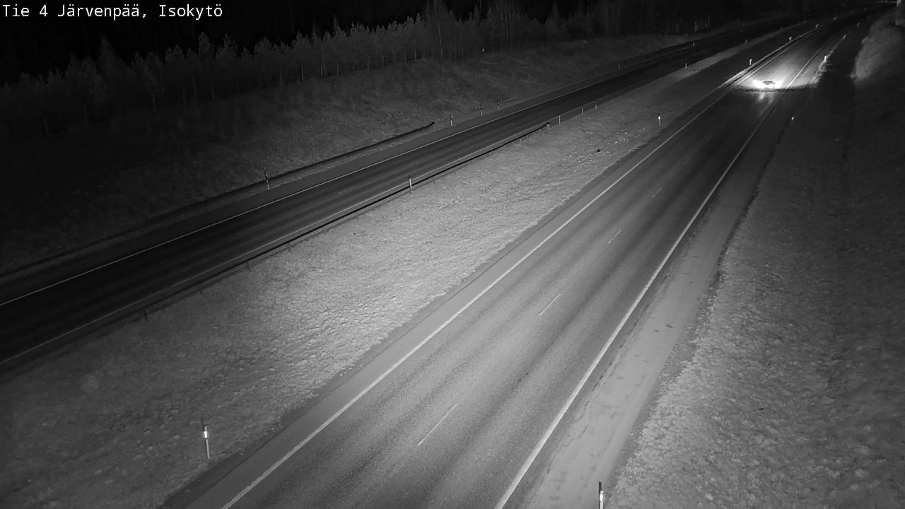 Weather Camera Image Väg 4 Träskända, Isokytö, Järvenpää, Uusimaa