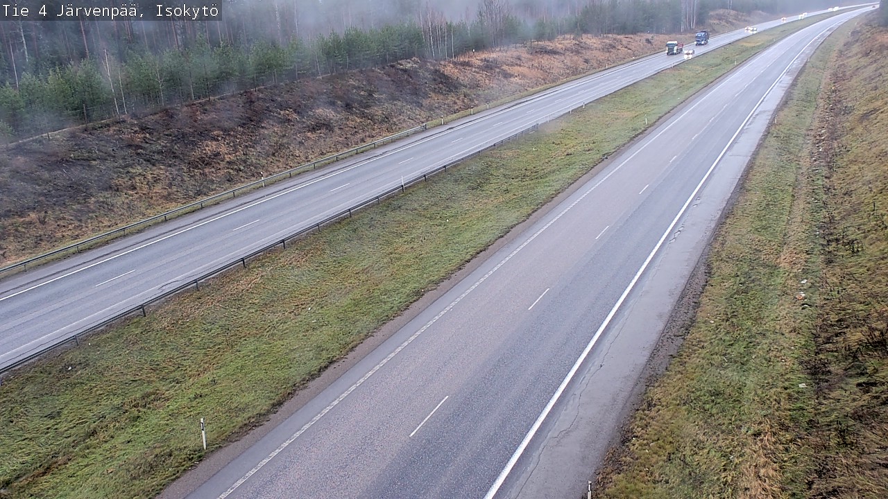 Weather Camera Image Väg 4 Träskända, Isokytö, Järvenpää, Uusimaa