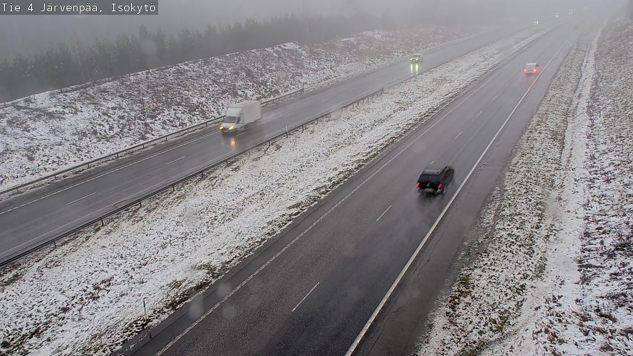 Weather Camera Image Road 4 Järvenpää, Isokytö, Järvenpää, Uusimaa
