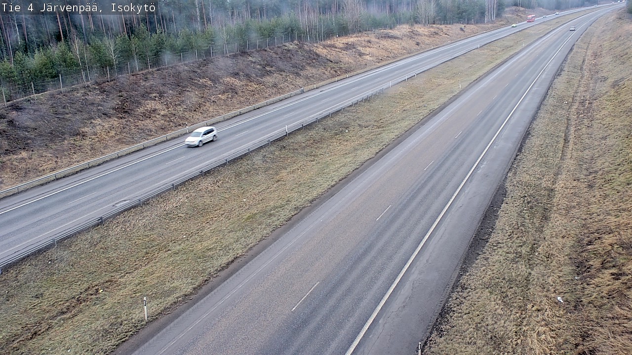 Weather Camera Image Väg 4 Träskända, Isokytö, Järvenpää, Uusimaa