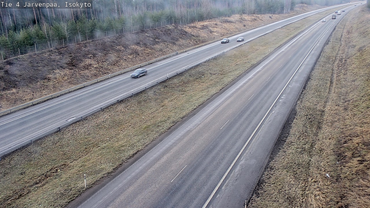 Weather Camera Image Väg 4 Träskända, Isokytö, Järvenpää, Uusimaa