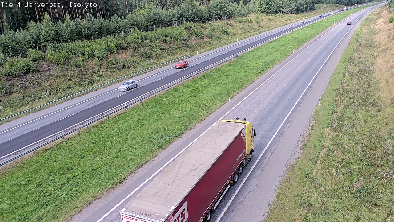 Weather Camera Image Road 4 Järvenpää, Isokytö, Järvenpää, Uusimaa