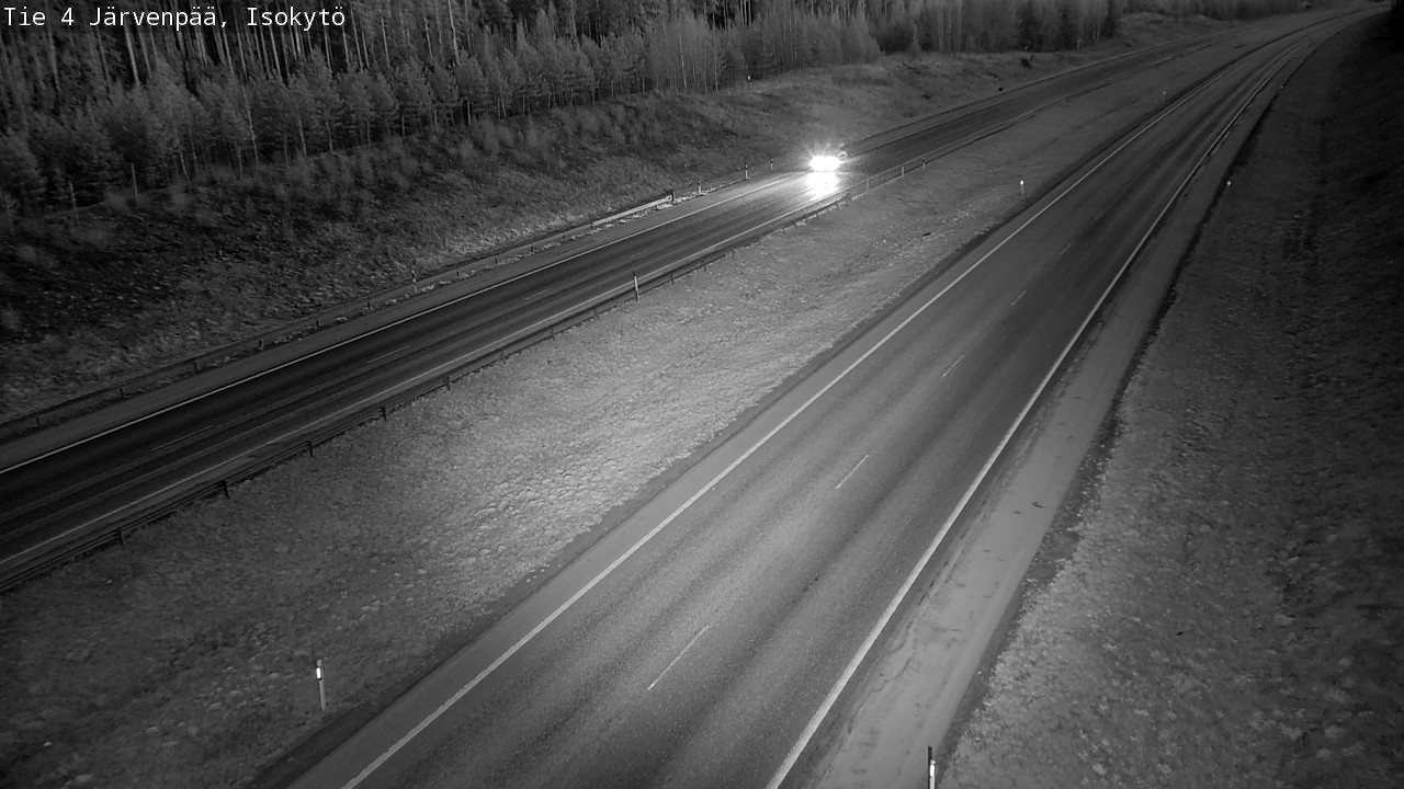 Weather Camera Image Väg 4 Träskända, Isokytö, Järvenpää, Uusimaa