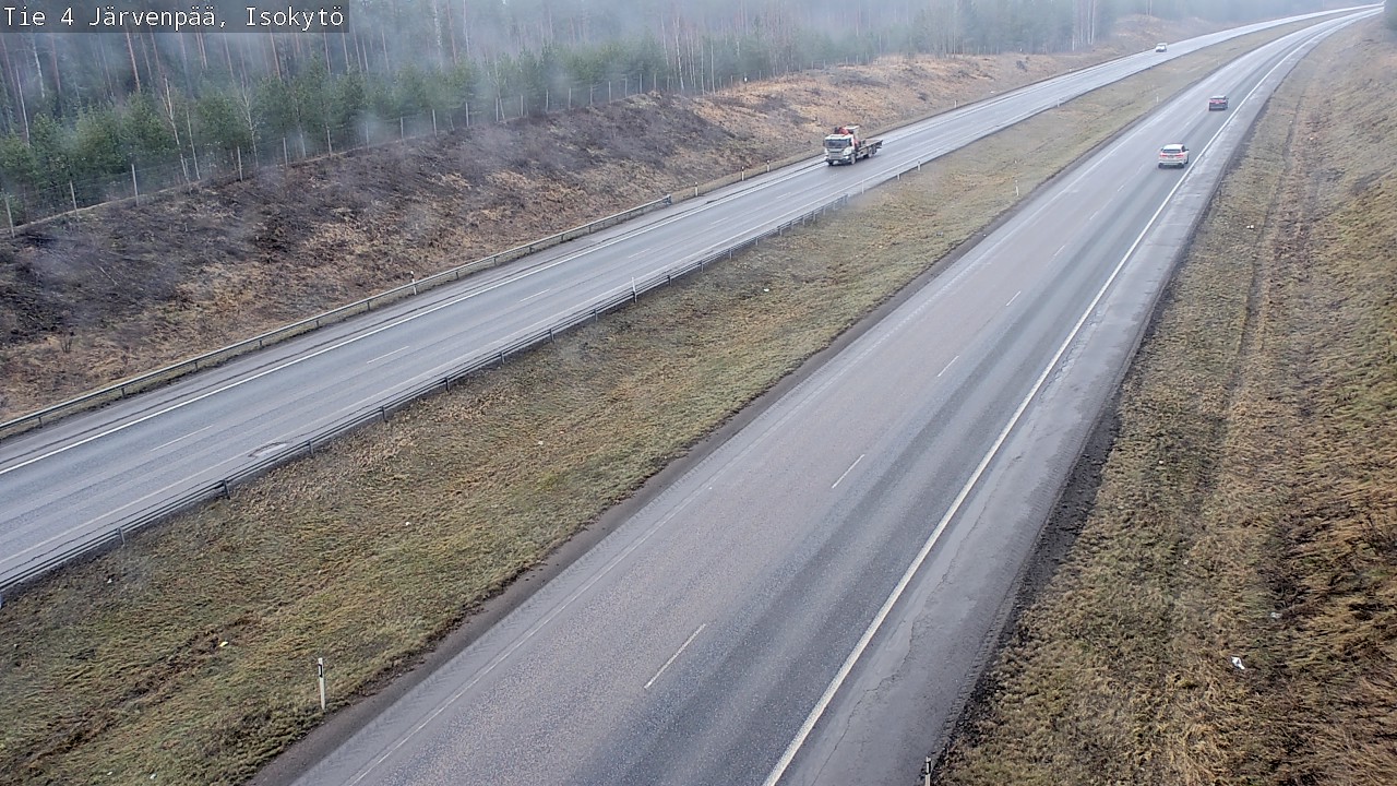Weather Camera Image Väg 4 Träskända, Isokytö, Järvenpää, Uusimaa