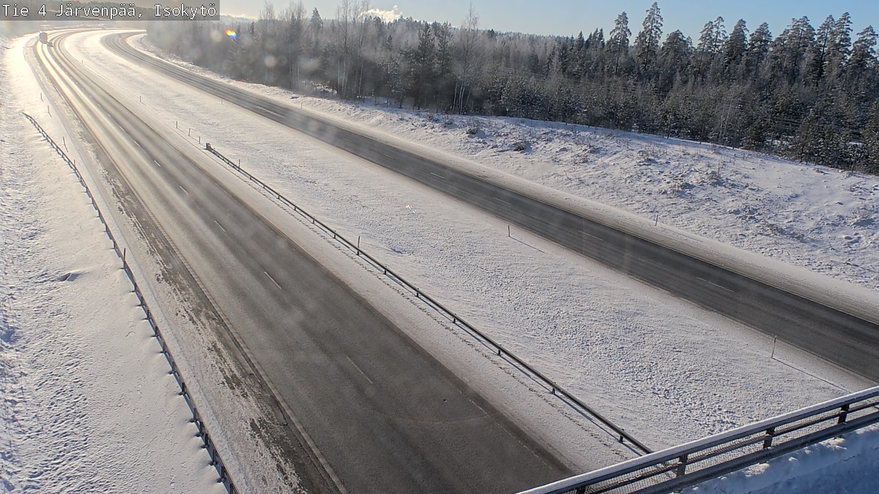 Weather Camera Image Road 4 Järvenpää, Isokytö, Järvenpää, Uusimaa
