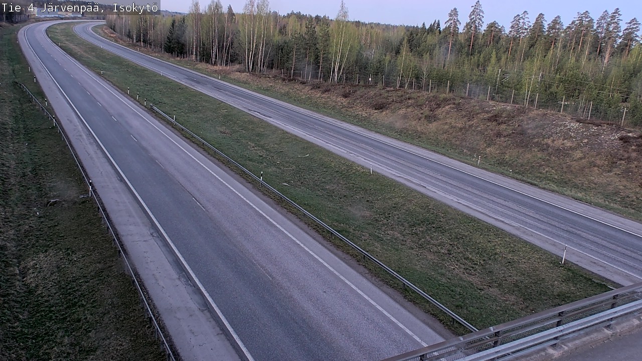 Weather Camera Image Road 4 Järvenpää, Isokytö, Järvenpää, Uusimaa