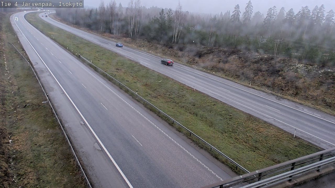 Weather Camera Image Väg 4 Träskända, Isokytö, Järvenpää, Uusimaa