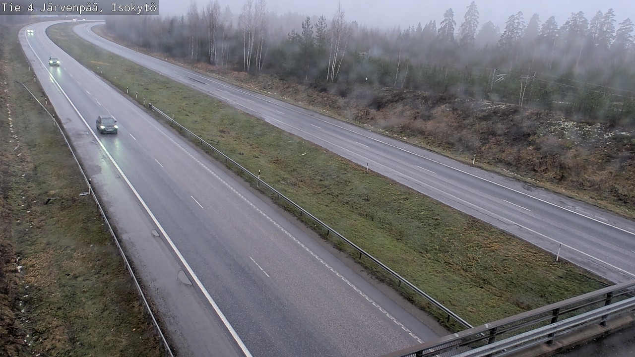 Weather Camera Image Road 4 Järvenpää, Isokytö, Järvenpää, Uusimaa