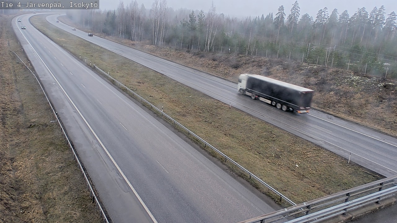 Weather Camera Image Road 4 Järvenpää, Isokytö, Järvenpää, Uusimaa