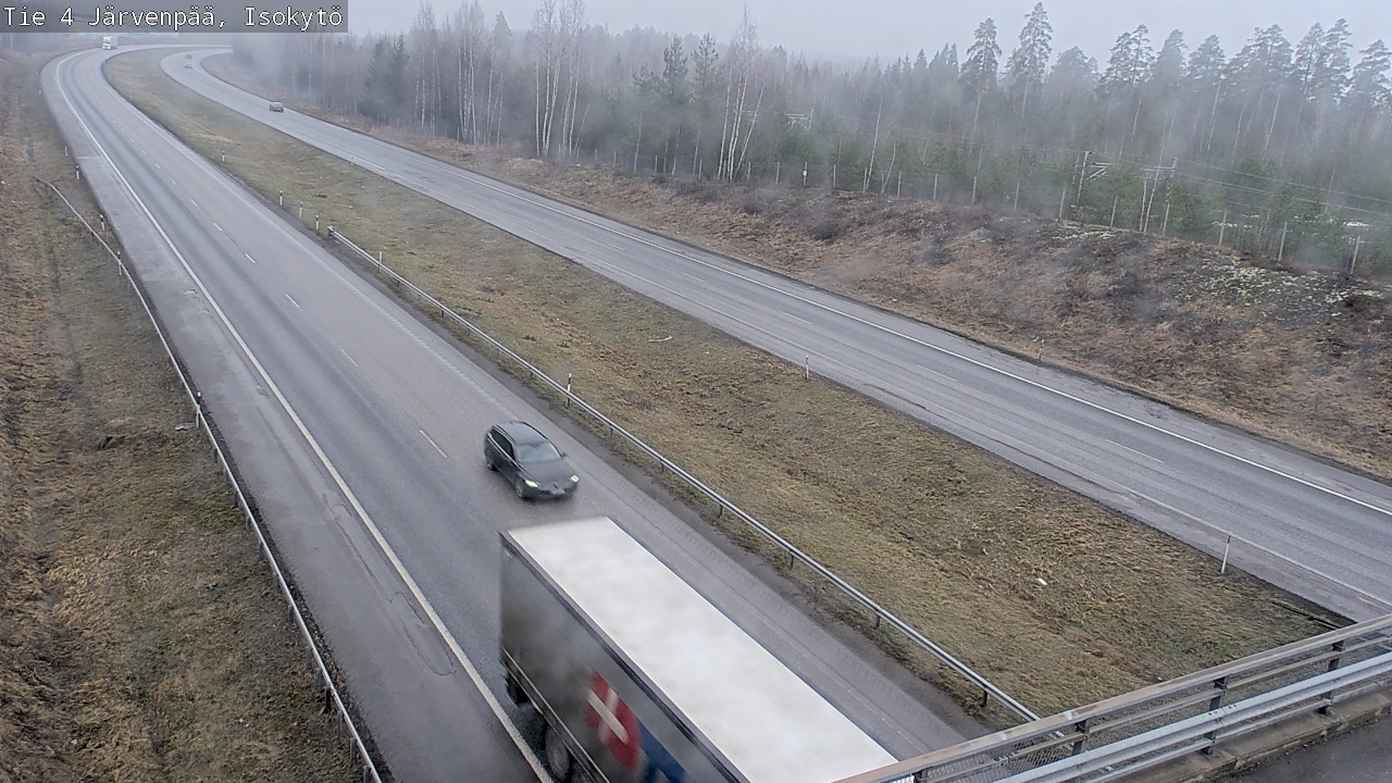 Weather Camera Image Road 4 Järvenpää, Isokytö, Järvenpää, Uusimaa