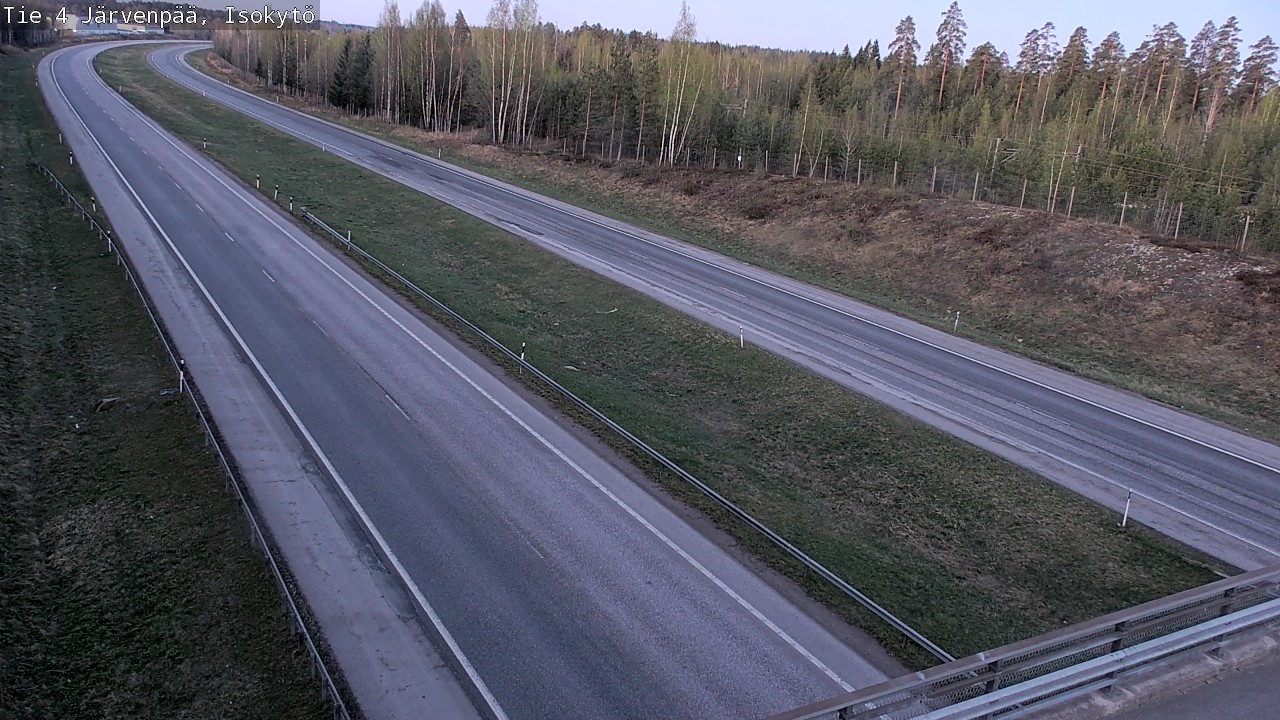 Weather Camera Image Road 4 Järvenpää, Isokytö, Järvenpää, Uusimaa