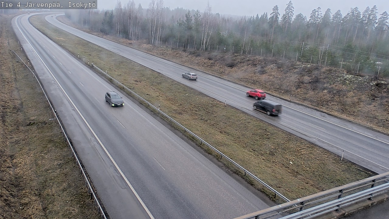 Weather Camera Image Road 4 Järvenpää, Isokytö, Järvenpää, Uusimaa