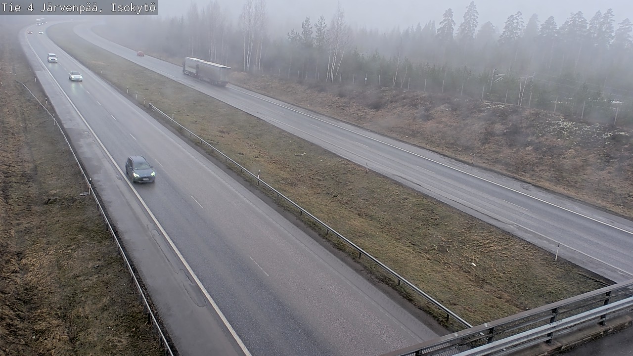Weather Camera Image Road 4 Järvenpää, Isokytö, Järvenpää, Uusimaa