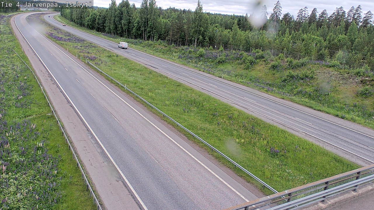 Weather Camera Image Väg 4 Träskända, Isokytö, Järvenpää, Uusimaa