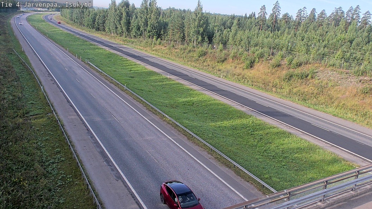 Weather Camera Image Road 4 Järvenpää, Isokytö, Järvenpää, Uusimaa