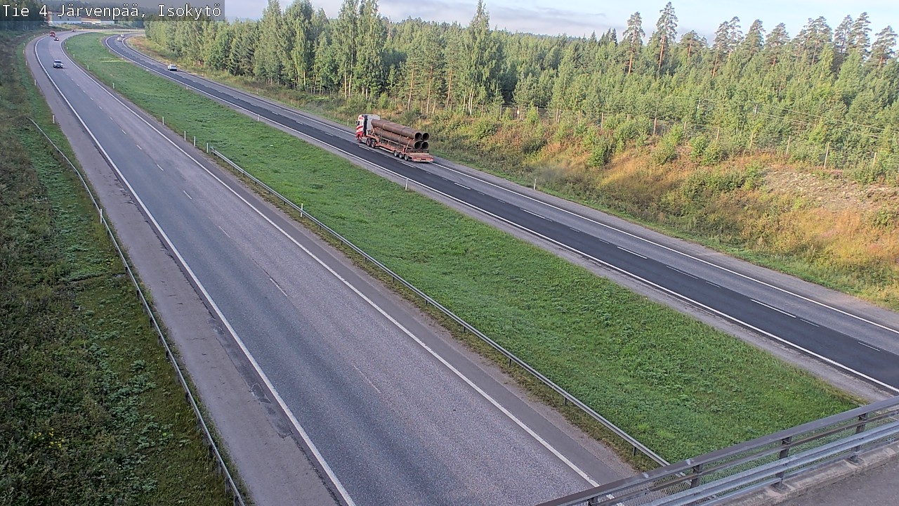 Weather Camera Image Road 4 Järvenpää, Isokytö, Järvenpää, Uusimaa