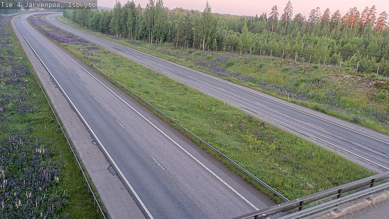 Weather Camera Image Väg 4 Träskända, Isokytö, Järvenpää, Uusimaa