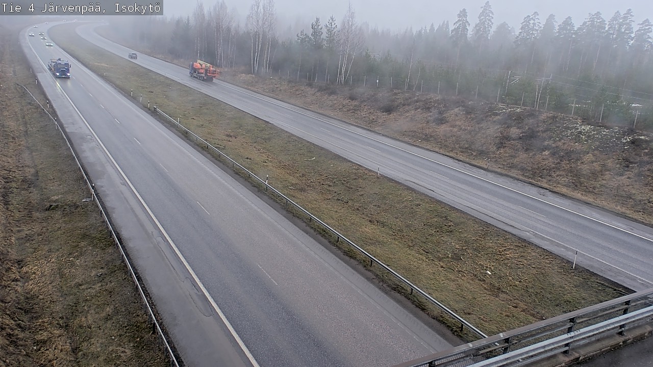 Weather Camera Image Road 4 Järvenpää, Isokytö, Järvenpää, Uusimaa